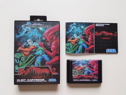 Megadrive splatterhouse pal - splatterhouse, 2