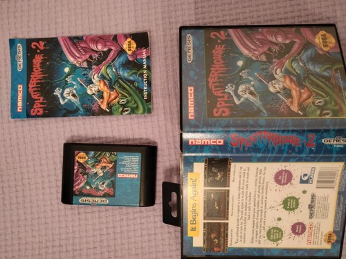 Splatterhouse sega mega - 2, ii